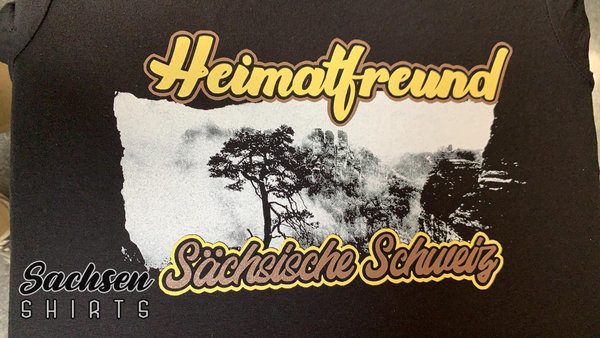 T-Hemd "Heimatfreund - Sächsische Schweiz"
