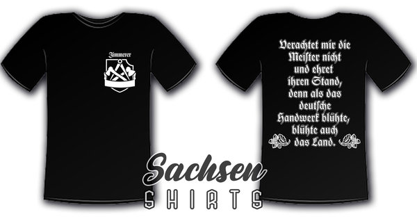 Zimmerer T-Hemd (schwarz)